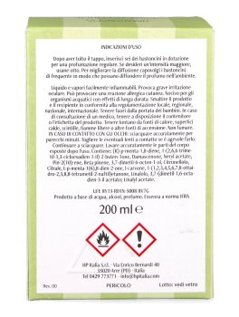 Diffusore di Essenze con Bastoncini - Lime e Foglie di Menta - 5