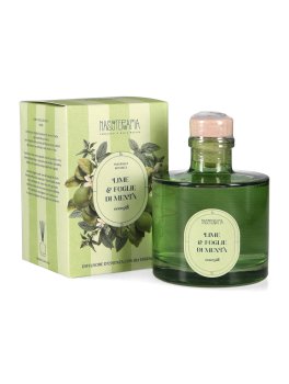 Diffusore di Essenze con Bastoncini - Lime e Foglie di Menta - 1
