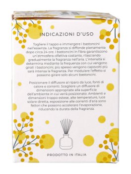 Diffusore di Essenze con Bastoncini - Mimosa e Zagara - 6