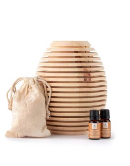 Diffusore in Pino Cembro con Trucioli in Legno e Olio Essenziale - 4