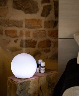 Diffusore in Vetro Opalino a Ultrasuoni per oli Essenziali - Levante - 5