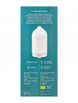 Diffusore Ultrasuoni in Ceramica per Oli Essenziali - Fuji - 4