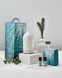 Diffusore Ultrasuoni in Ceramica per Oli Essenziali - Fuji - 8