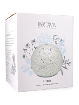 Diffusore Ultrasuoni in Ceramica per Oli Essenziali - Lotus - 4
