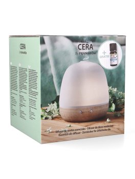 Diffusore Ultrasuoni  in Ceramica Porosa per Oli Essenziali - Cera - 4