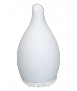 Diffusore ultrasuoni in vetro opalino per oli essenziali - airglass