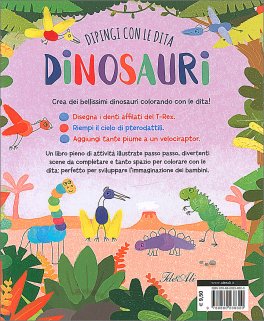 Dinosauri - Dipingi con le Dita — Libro - 2