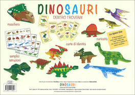 Dinosauri - Taglia, Piega e Incolla — Libro - 2