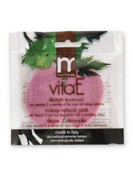 Dischetti Levatrucco con Vitamina E e Estratto di Vite Rossa ad Azione Nutriente - 1