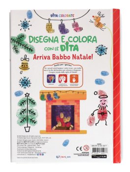 Disegna e Colora con le Dita - Arriva Babbo Natale! — Libro - 4
