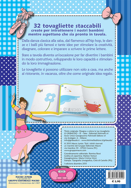 Disegna e Colora le tue Tovagliette delle Ballerine — Libro - 2