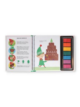 Disegno con le Dita - Il Laboratorio di Babbo Natale — Libro - 2