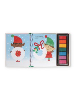 Disegno con le Dita - Il Laboratorio di Babbo Natale — Libro - 3