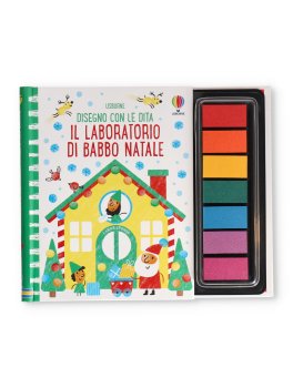 Disegno con le Dita - Il Laboratorio di Babbo Natale — Libro - 1