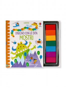 Disegno con le Dita - Mostri — Libro - 1