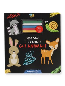 Disegno e Coloro gli Animali — Libro - 1