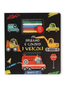 Disegno e Coloro i Veicoli — Libro - 1