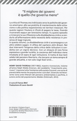 Disobbedienza Civile — Libro - 2