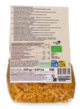 Ditali - Pasta Kids Mais e Riso Bio - 2