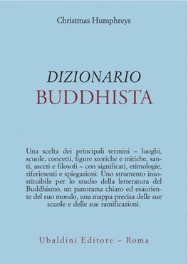 Dizionario Buddhista  — Libro - 1