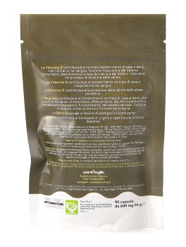 DKE Integratore di Magnesio, Bambù,  Vitamine e Spirulina di Sant'Egle - 2