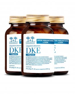 DKE + Magnesio -  Integratore di Vitamina D3, K2, E, Magnesio - 2