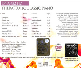DNA 432 Hz - Therapeutic Classic Piano — CD - 2