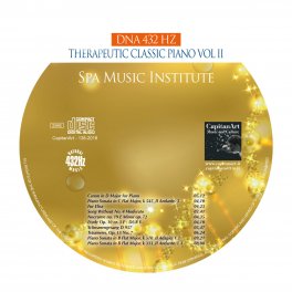 DNA 432 Hz - Therapeutic Classic Piano - Vol. 2 — CD - 2