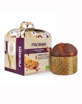 Dolce di Natale con Uvetta e Scorza d'Arancia Candita senza Glutine - 1