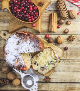 Dolce di Natale - Cuore al Farro, con Cranberry e Ribes Nero - 4