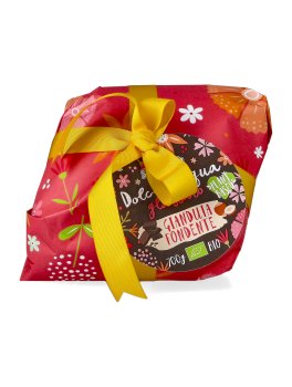 Dolce Pasqua Glassato Bio "Gianduia Fondente" - 2