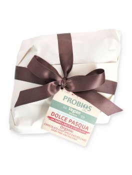 Dolce Pasqua Vegan al Farro con Gocce di Cioccolato Bio - 1