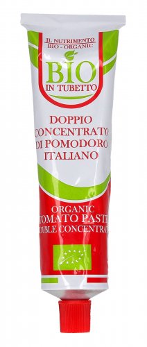 Doppio Concentrato di Pomodoro Italiano Bio in Tubetto - 1
