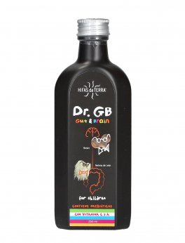Dr. GB Gut & Brain - Integratore per Bambini con Prebiotici e Vitamina C - 1