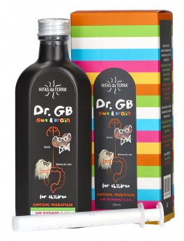 Dr. GB Gut & Brain - Integratore per Bambini con Prebiotici e Vitamina C - 2