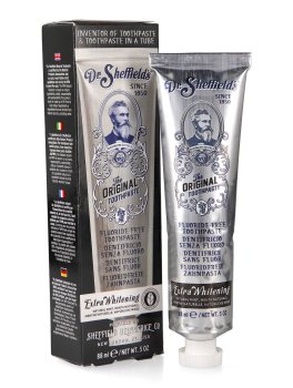 Dr. Sheffield’s® Extra Whitening Toothpaste - Dentifricio senza Fluoro Sbiancante - 1