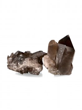 Druse grezze di Quarzo fumé - 3