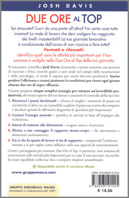 Due Ore al Top — Libro - 2