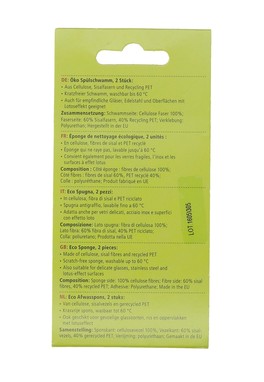 Eco Spugna - 2 Pezzi - 6