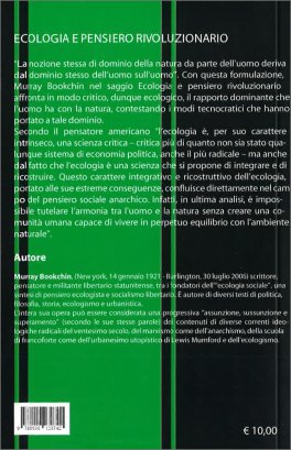 Ecologia e Pensiero Rivoluzionaria — Libro - 2