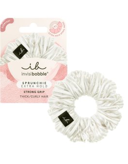 Elastico per Capelli Sprunchie Extra Hold - Pure White - 1