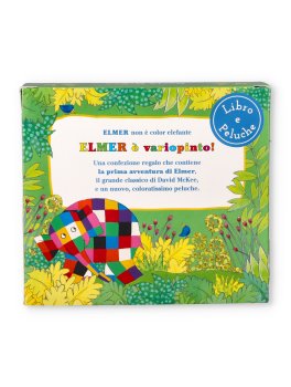 Elmer l'Elefante Variopinto con Peluche — Libro/Gioco - 4