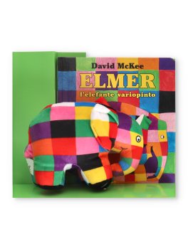 Elmer l'Elefante Variopinto con Peluche — Libro/Gioco - 5