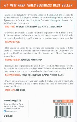 Elon Musk: Tesla, Spacex e la Sfida per un Futuro Fantastico — Libro - 2