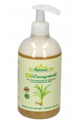 Em Lavapiatti - Detergente per Piatti con olio Essenziale di Citronella