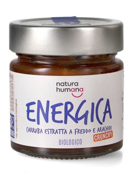 Energica Bio Crema Spalmabile di Carrube e Arachidi Crunchy - 1