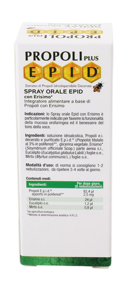 Epid Spray Orale con Erisimo - 2
