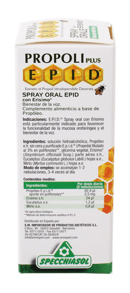 Epid Spray Orale con Erisimo - 3