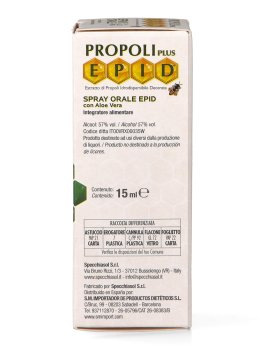 Epid Spray Orale Propoli Plus con Aloe Vera - 4