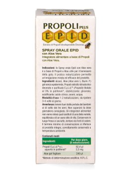 Epid Spray Orale Propoli Plus con Aloe Vera - 5